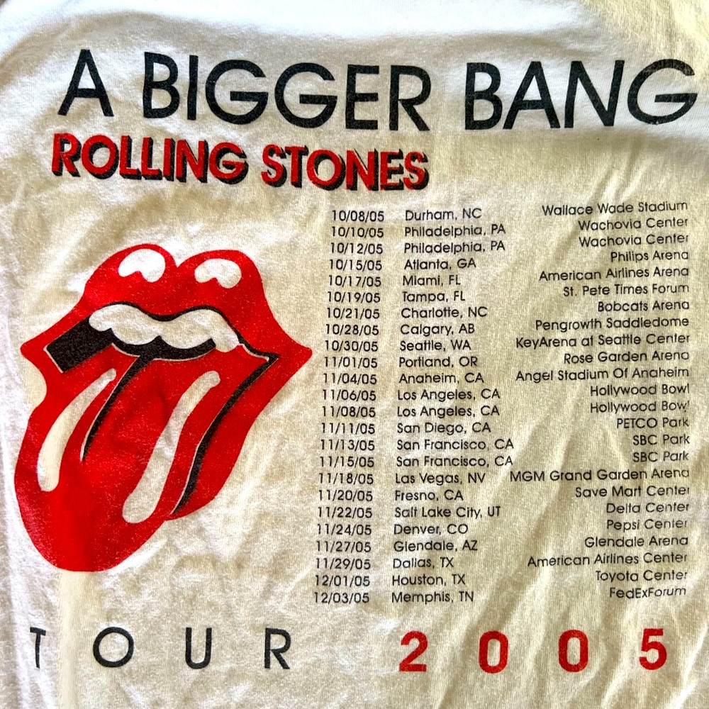 Rolling Stones your tshirt 2005